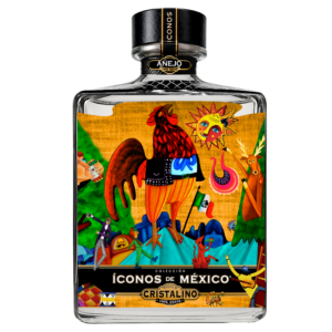 Añejo Cristalino 750ml LOTERIA MX GALLO